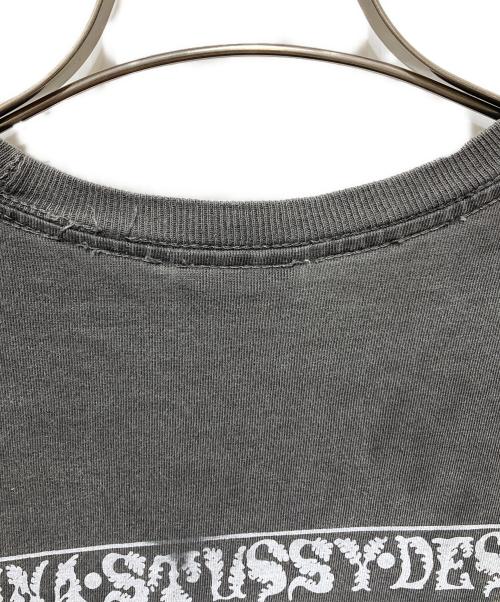 stussy（ステューシー）stussy (ステューシー) プリントTシャツ グレー サイズ:Ｓの古着・服飾アイテム