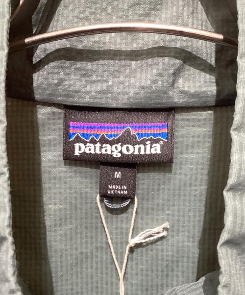 Patagonia（パタゴニア）Patagonia (パタゴニア) メンズ・フーディニ・スタッシュ・1/2ジップ・プルオーバー グリーン サイズ:Mの古着・服飾アイテム
