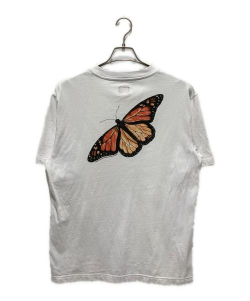 EVISU（エヴィス）EVISU (エヴィス) ヴィンテージチョウ Tシャツ ホワイト サイズ:Ｓの古着・服飾アイテム
