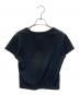 EVISU (エヴィス) メタルトリム Vネック ファッションフィット Tシャツ ブラック サイズ:M：4500円
