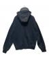 EVISU (エヴィス) スローガンプリント オーバーサイズ キャップ付きフードジャケット ブラック サイズ:M：12000円