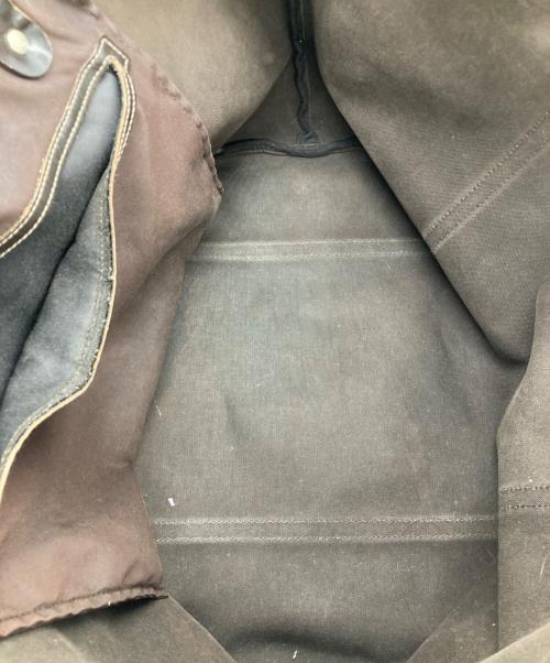 GUCCI（グッチ）GUCCI (グッチ) GGスプリーム トートバッグ ブラウンの古着・服飾アイテム