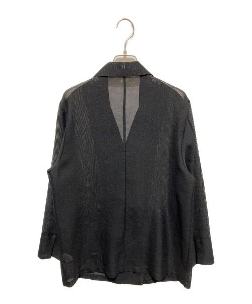 FREAK'S STORE（フリークスストア）FREAK'S STORE (フリークスストア) シアーダブルテーラードジャケット ブラック サイズ:FREEの古着・服飾アイテム
