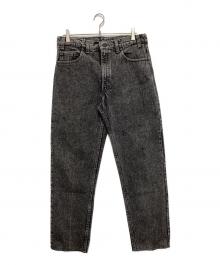 LEVI'S（リーバイス）の古着「ケミカルウォッシュ バギージーンズ」｜ブラック