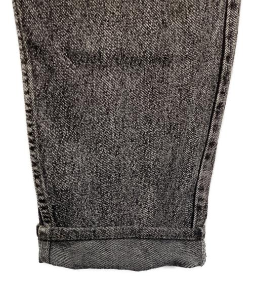 LEVI'S（リーバイス）LEVI'S (リーバイス) ケミカルウォッシュ バギージーンズ ブラック サイズ:34の古着・服飾アイテム