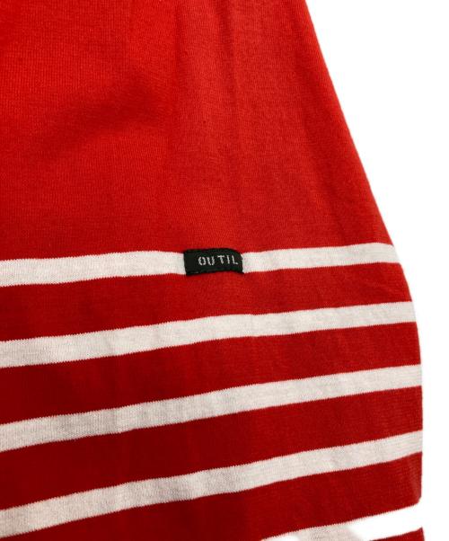 OUTIL（ウティ）OUTIL (ウティ) バスクシャツ レッド サイズ:2の古着・服飾アイテム