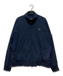 FRED PERRY×BEAMS（フレッドペリー×ビームス）の古着「別注Zip Blouson / ジャケット・ブルゾン」｜ネイビー