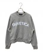 DUVETICAデュベティカ）の古着「ロゴワッペンスウェット」｜グレー