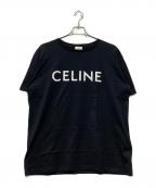 CELINEセリーヌ）の古着「ルーズTシャツ / コットンジャージー」｜ブラック
