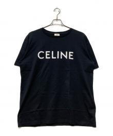 CELINE（セリーヌ）の古着「ルーズTシャツ / コットンジャージー」｜ブラック