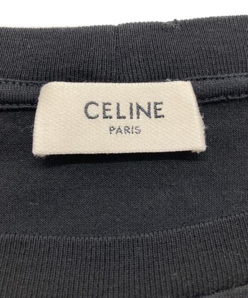 CELINE（セリーヌ）CELINE (セリーヌ) ルーズTシャツ / コットンジャージー ブラック サイズ:Mの古着・服飾アイテム