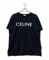 CELINE（セリーヌ）の古着「ルーズTシャツ / コットンジャージー」｜ブラック
