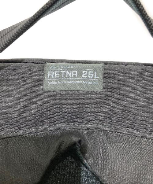 GREGORY（グレゴリー）GREGORY (グレゴリー) RETNA25 ブラックの古着・服飾アイテム