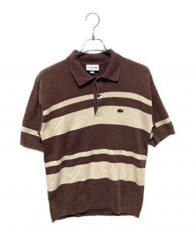 中古・古着通販】LACOSTE (ラコステ) ウォッシュドニットポロシャツ