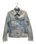 DIESEL（ディーゼル）の古着「ダメージ加工デニムジャケット」｜インディゴ
