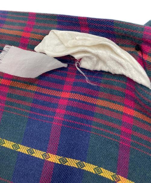 Patagonia（パタゴニア）Patagonia (パタゴニア) 90s チェックシャツ パープル サイズ:Mの古着・服飾アイテム