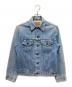 LEVI'S（リーバイス）の古着「70sスモールe 4th トラッカージャケット」｜ブルー