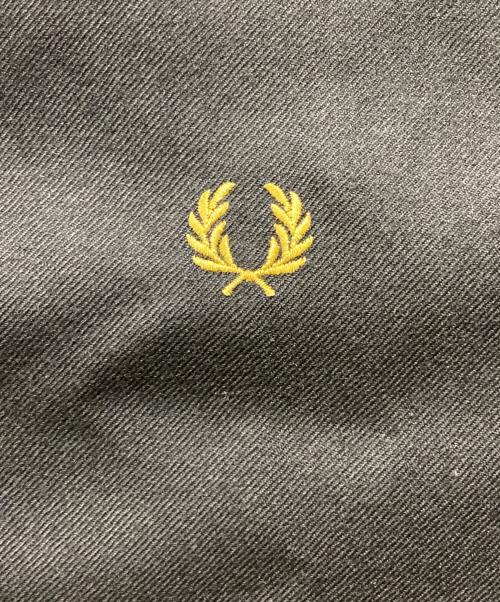 FRED PERRY（フレッドペリー）FRED PERRY (フレッドペリー) 刺繍ロゴブルゾン ブラック サイズ:Lの古着・服飾アイテム