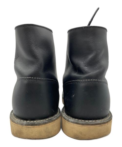 RED WING（レッドウィング）RED WING (レッドウィング) 6-inch Classic Round/6インチ クラシックラウンド ブラック サイズ:7 1/2　Dの古着・服飾アイテム