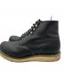 RED WING (レッドウィング) 6-inch Classic Round/6インチ クラシックラウンド ブラック サイズ:7 1/2　D：25000円