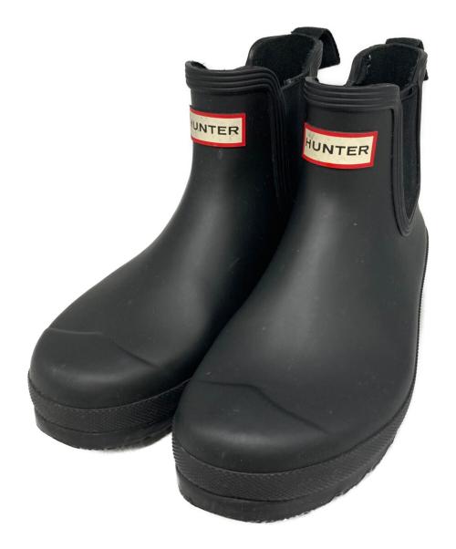 HUNTER（ハンター）HUNTER (ハンター) レインシューズ ブラック サイズ:UK6の古着・服飾アイテム