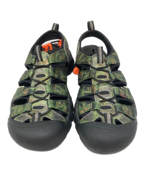 KEEN（キーン）KEEN (キーン) NEWPORT RETRO グリーン サイズ:27cmの古着・服飾アイテム