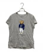 POLO RALPH LAURENポロ・ラルフローレン）の古着「ポロベアプリントカットソー」｜グレー