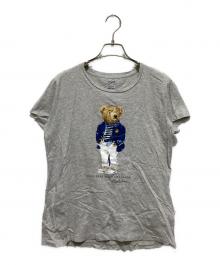 POLO RALPH LAUREN（ポロ・ラルフローレン）の古着「ポロベアプリントカットソー」｜グレー