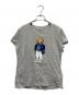 POLO RALPH LAUREN（ポロ・ラルフローレン）の古着「ポロベアプリントカットソー」｜グレー