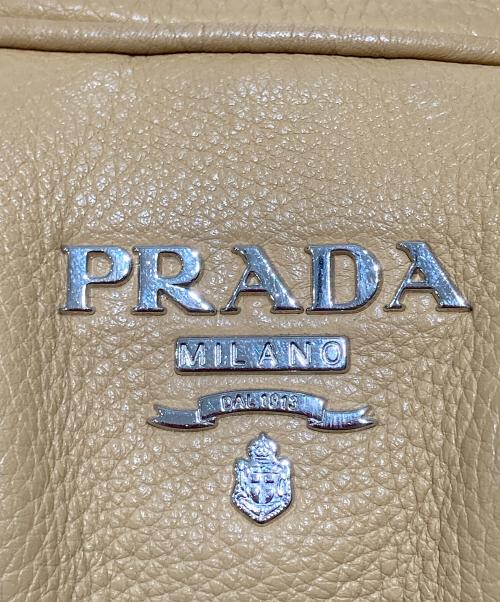 PRADA（プラダ）PRADA (プラダ) ハンドバッグ イエローの古着・服飾アイテム