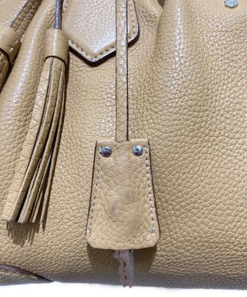 PRADA（プラダ）PRADA (プラダ) ハンドバッグ イエローの古着・服飾アイテム