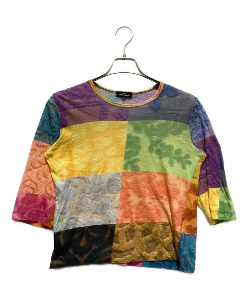 tricot COMME des GARCONS（トリココムデギャルソン）tricot COMME des GARCONS (トリココムデギャルソン) 総柄カットソー マルチカラー サイズ:Mの古着・服飾アイテム