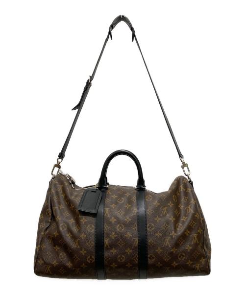 LOUIS VUITTON（ルイ ヴィトン）LOUIS VUITTON (ルイ ヴィトン) キーポル・バンドリエール45 / 2WAYボストンバッグ ブラウン サイズ:OneSizeの古着・服飾アイテム