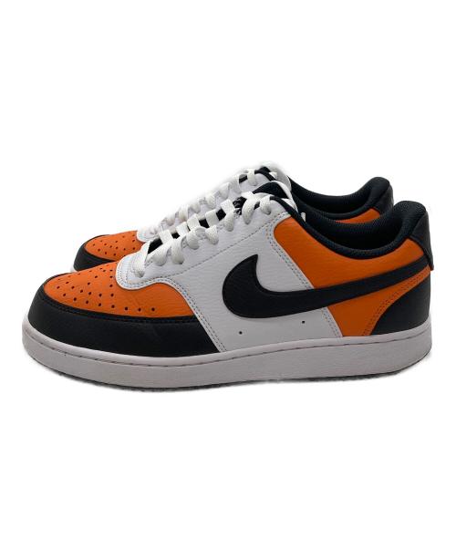 NIKE（ナイキ）NIKE (ナイキ) ローカットスニーカー ホワイト×オレンジ サイズ:26.5の古着・服飾アイテム