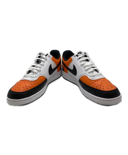 NIKE（ナイキ）NIKE (ナイキ) ローカットスニーカー ホワイト×オレンジ サイズ:26.5の古着・服飾アイテム