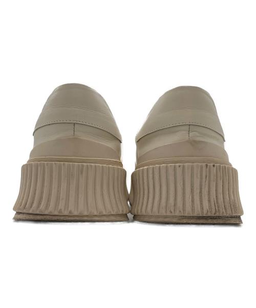 JIL SANDER（ジルサンダー）JIL SANDER (ジルサンダー) プラットフォームスニーカー アイボリー サイズ:40の古着・服飾アイテム