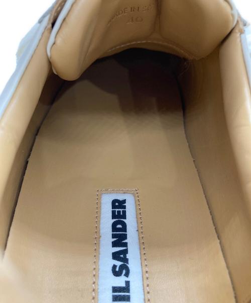 JIL SANDER（ジルサンダー）JIL SANDER (ジルサンダー) プラットフォームスニーカー アイボリー サイズ:40の古着・服飾アイテム