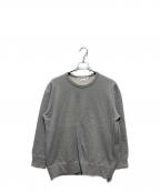 COMME des GARCONS COMME des GARCONSコムデギャルソン コムデギャルソン）の古着「サイドジップクルーネックニット」｜グレー
