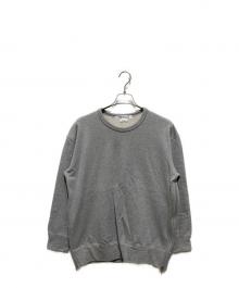 COMME des GARCONS COMME des GARCONS（コムデギャルソン コムデギャルソン）の古着「サイドジップクルーネックニット」｜グレー