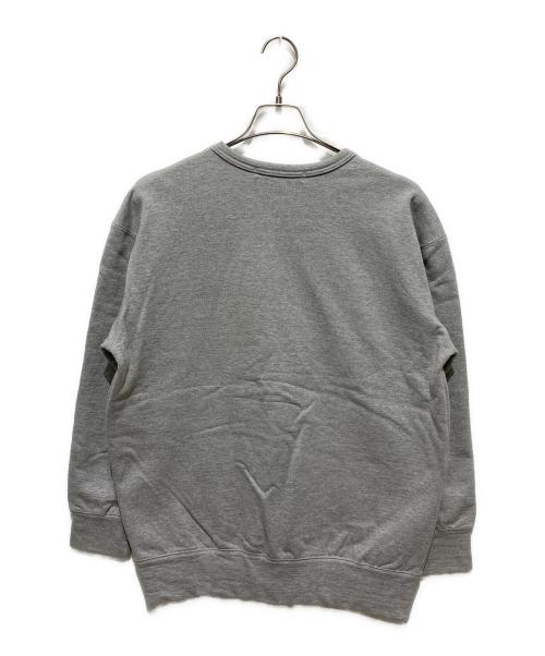COMME des GARCONS COMME des GARCONS（コムデギャルソン コムデギャルソン）COMME des GARCONS COMME des GARCONS (コムデギャルソン コムデギャルソン) サイドジップクルーネックニット グレー サイズ:Mの古着・服飾アイテム