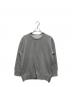 COMME des GARCONS COMME des GARCONS（コムデギャルソン コムデギャルソン）の古着「サイドジップクルーネックニット」｜グレー