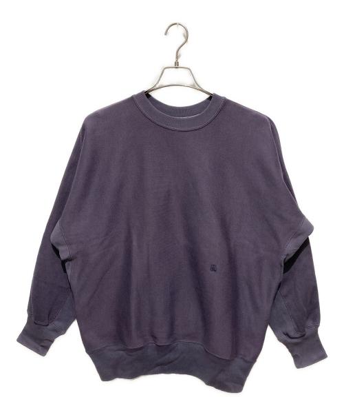 nanamica（ナナミカ）nanamica (ナナミカ) クルーネックスウェット パープル サイズ:XSの古着・服飾アイテム