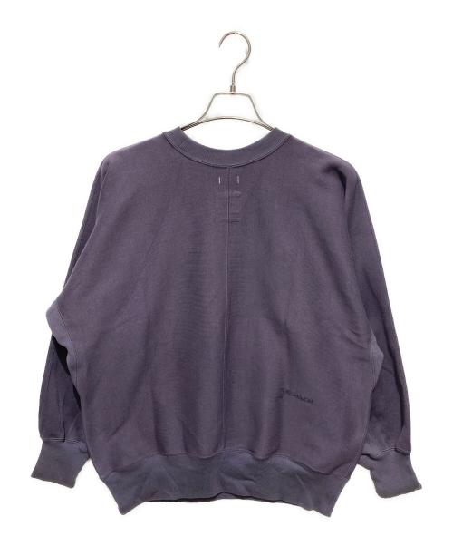 nanamica（ナナミカ）nanamica (ナナミカ) クルーネックスウェット パープル サイズ:XSの古着・服飾アイテム