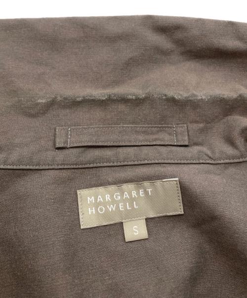 MARGARET HOWELL（マーガレットハウエル）MARGARET HOWELL (マーガレットハウエル) コットンポプリンシャツコート カーキ サイズ:Ｓの古着・服飾アイテム
