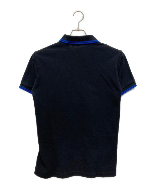 FRED PERRY（フレッドペリー）FRED PERRY (フレッドペリー) ドット刺繍ポロシャツ ブラック サイズ:Sの古着・服飾アイテム