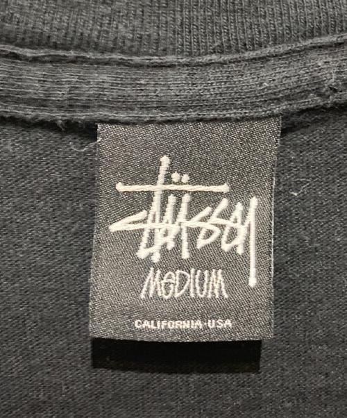 stussy（ステューシー）stussy (ステューシー) プリントTシャツ ブラック サイズ:Mの古着・服飾アイテム
