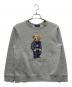 POLO RALPH LAUREN（ポロ・ラルフローレン）の古着「ポロベアプリントスウェット」｜グレー