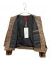 中古・古着 THE BOY HAS NO PATIENCE (ザボーイハズノーパティエンス) BLOOD MOON NIGHT SPIDER WEB LEATHER JACKET ブラウン サイズ:Ｍ：30000円