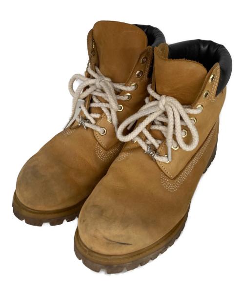 Timberland（ティンバーランド）Timberland (ティンバーランド) 6インチ プレミアム ウォータープルーフ ブーツ ブラウン サイズ:9Wの古着・服飾アイテム