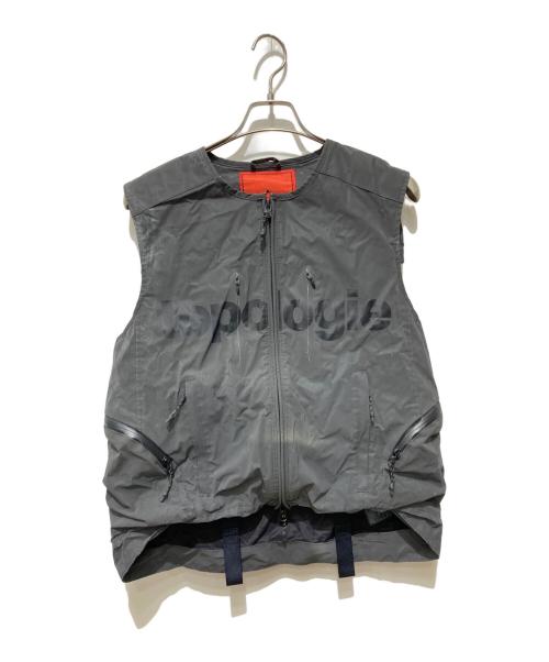 TOPOLOGIE（トポロジー）TOPOLOGIE (トポロジー) バックパックベスト グレー サイズ:M/Lの古着・服飾アイテム